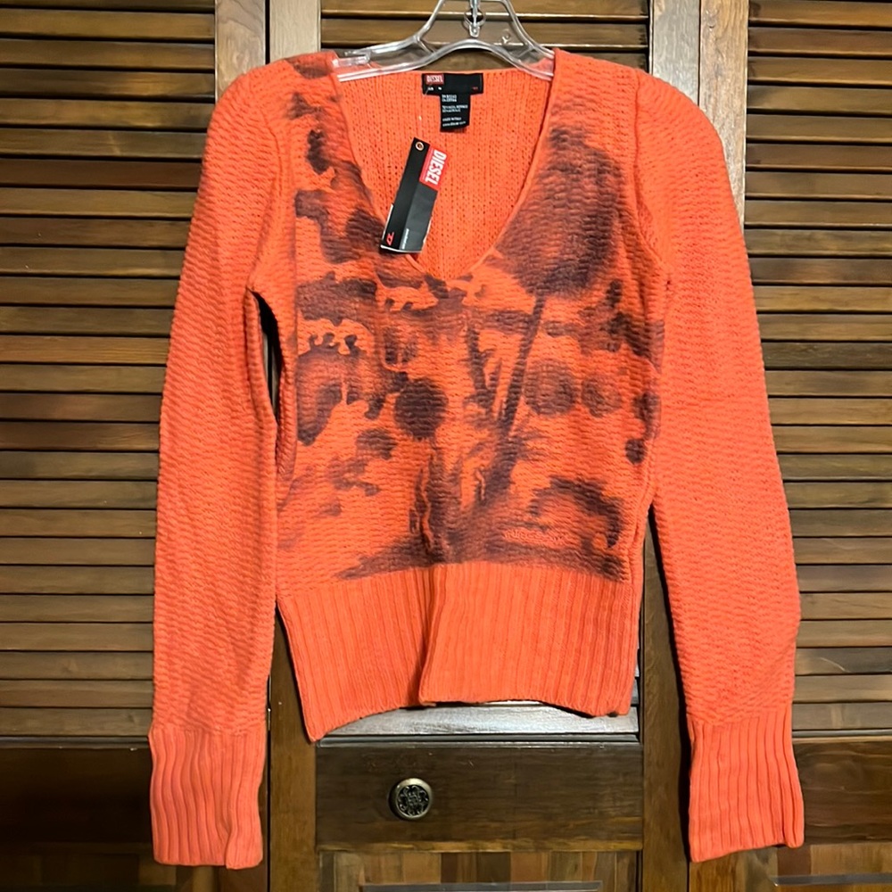 Vintage Diesel sweater v neck